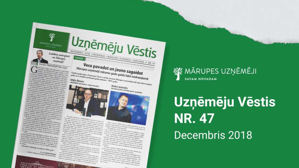 2018.gada decembra Mārupes Uzņēmēju vēstis